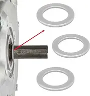 Clutch Spacer Shim for Mini Bike Go Kart 3/4 Shaft, for Coleman CT200U BT200X KT196 Baja MB165 Massimo MB200 Predator 212cc 6.5hp GX160 GX200 30 Series Torque Converter Shim