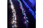 LED Firecracker Effect Chaser Light for Christmas Decoration Fairy Icicle