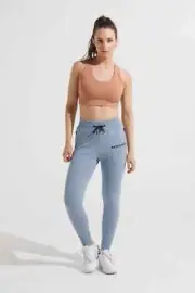 New Intrepid Athlete Inside Track Pant - Light Blue (The Zebra Effect Boutique)