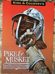 King & Country 1st Leaflet Pike & Musket 2 Pgs English Civil War