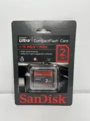 SanDisk Ultra 2GB CompactFlash I Card - SDCFH-002G-A11 Brand New