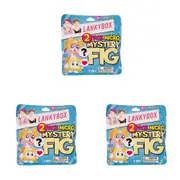 3x 2pc Lankybox Micro Mystery Figures Fun Toys Blind Bag S2 Assorted Kids 3y+