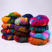 50g Gradient Colorful Hand Knitting Yarn Soft Crochet Cotton Yarn DIY Sweater AU