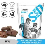 5KG NATURAL CHOCOLATE WHEY PROTEIN ISOLATE - CHOCOLATE WPI 5 X 1KG