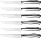 Steak , Steak Set of 6, 4.5 Inches Steak , Dishwasher Safe High Carbon Stainless