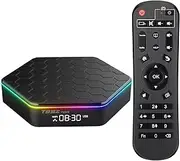 T95Z Plus Android 12.0 TV Box, Android Box 4GB RAM 64GB ROM Allwinner H618 Quad Core 64-bit Soporte HD 6K/3D/H.265 Ethernet 2.4/5G Dual WiFi BT 5.0