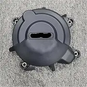 Engine Timing Part Covers for Kawasaki Ninja 400 Z400 2019-2023 Carbon Fiber Printing Motorcycle Engine Guard Durable Anti-Fall Engine Guards Starter Cover(Alternator Cover)