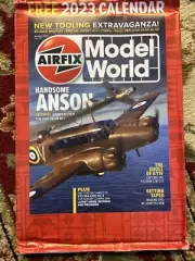 AIRFIX Model World (UK) Magazine December 2022 HANDSOME ANSON+FREE 2023 CALENDAR