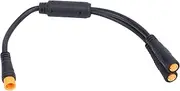Waterproof Y Splitter 1T2 Cable with 3 Pin Connector Shift Sensor Brake for Line Area Indoor Outdoor LED Light Installation Projects BAFANG BBS01 BBS02 BBSHD