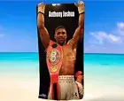 Anthony Joshua boxer Beach Towel Gift