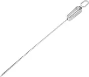 Stainless Steel BBQ Skewers Reusable Flat Grill Skewers for Kebab Compact and Portable Grilling Tool for Camping Picnics and Barbecues Easy to Clean and Store