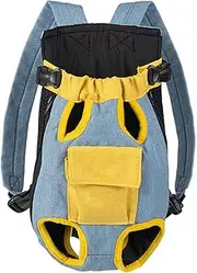 Backpack Dog Carrier, Cat Carrier Backpack, Lightweight Carrier Backpack with Legs Out, Portable Puppy Accessories for Small Dogs, Small Pet Supplies for Hiking and Riding