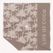 Sand Free Cabana Beach Towel Mat - Mocha - 2.5m