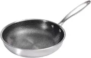 DECHOUS Honeycomb Frying Pan Nonstick Skillet Egg Omelette Pan Stir Fry Pan Induction Cooking Fry Pans with Handle Kitchen Cookware 26cm