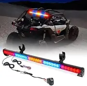 Xprite RZ Series RBYBR 30" Offroad Rear Chase LED Strobe Light bar w/Reverse Brake Light for UTV, ATV, Polaris, RZR, Side by Sides, 4x4, Trophy Truck