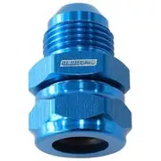 Aeroflow 5/8" Barb to -10An Adapter Blue Convert Male Barb to An - AF741-10-10