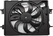 Car Radiator Cooling Fan Assembly，Compatible with Nissan Kicks 2018-2023 Nissan Versa 2020 214815RB0B