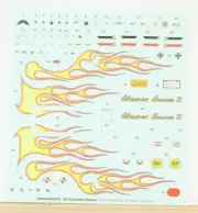 Model kit Decal Sheet Glasses Gasser 2 unused P43