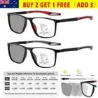 Multifocal Progressive Varifocal Reading Glass Photochromic Anti-blue +1.0 ~+3.5