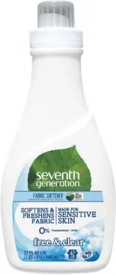 Seventh Generation Laundry Fabric Softener Liquid Free & Clear Reduces Static 32
