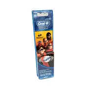 Pack of 2 Oral-B Disney Incredibles Replacement Toothbrush Head Extra Soft Braun