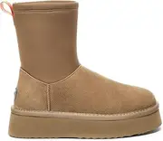 [EVERAU] Ethel Platform Boot | Cow Suede Upper - Women - UGG Boots