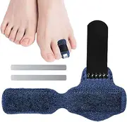 Toe Strap | Breathable Broken Toe Brace | Toe Straighteners, Reusable Toe Wraps, Cushioned Broken Toe Splint for Men, Women, Toe Alignment