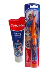Colgate Kids Space Jam Electric Toothbrush / Toothpaste Set