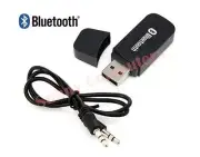 USB Bluetooth Audio Receiver Adaptor Wireless Music 3.5mm Dongle AUX A2DP Car OZ