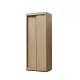 【唯熙傢俱】夏洛特橡木色3 x 7尺滑門衣櫃