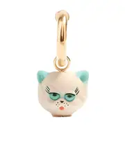 LE CHAT DE LA MAISON NYLON AND METAL NECKLACE One size Yellow
