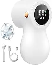 JiaoZoum Fabric Shaver and Lint Shaver, Lint Remover for Clothes with 2 Replaceable Blades, 3-Speeds Battery Operated Remove Clothes Fuzz, Lint Balls, Pills, Bobbles (Gray)