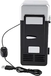 Portable USB Mini Refrigerator 5V 10W Thermoelectric Cooling Heating Low Noise Car Fridge Drinks Snacks Home Office