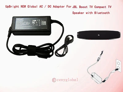 19V AC Adapter For JBL Boost TV Compact soundbar Speaker with Bluetooth Charger