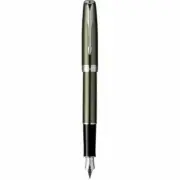 Parker Sonnet Verdigris Fountain Pen 18Kt Gold Medium Point New In Box