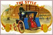 1898 The Style Waldorf Astoria Smoke Vintage Cigar Tobacco Box Crate Label Print