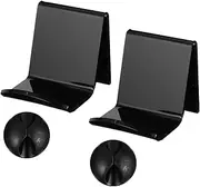 LIFKICH 2Pcs Self Adhesive Headphone Wall Holder Hanger for Game Controllers Headsets Space Saving Design Easy Installation Suitable for Home Office Use