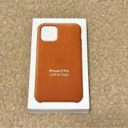 Apple iPhone 11 Pro Leather Case - Saddle Brown - NEW