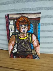 Drawing Ron Weasley Brown Tank Top Pajamas Harry Potter Order Phoenix Magic Art
