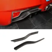 Carbon Fiber Rear Bumper Strip Protector Cover Trim For Ferrari 458 2011-2016 (for: Ferrari)