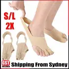 2X Bunion Corrector Toe Splint Straightener Hallux Valgus Foot Separator Hammer
