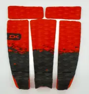 Dakine Pro Model Surf Traction Bruce Irons 5 Piece Pad Sun Flare