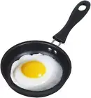 Mini Cast Iron Skillet 4.7-Inch Non Stick round Frying Pan for One Egg Pancake