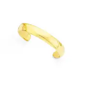 9ct Plain Toe Ring