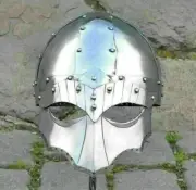 Medieval Viking Steiner Helmet Knight Armor Larp Helmet Replica