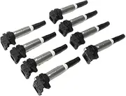 8PCS Ignition Coils Set Compatible For BMW 550 I XDrive 650 I N63 B44 A M6 750 I XDrive 50 I 2010-2013 X5 4.4 I 7 594 937 7 562 744