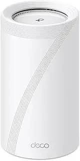 [TP-Link] Deco BE22000 Tri-Band Whole Home Mesh Wi-Fi 7, up to 22 Gbps, Seamless AI Roaming, MLO, 320MHz, 4K-QAM, 6GHz Band, HomeShield Security, Gaming & Streaming, Smart Home (Deco BE85(1-Pack))