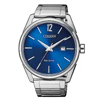 在飛比找Yahoo奇摩購物中心優惠-CITIZEN 簡約風格三針光動能時尚腕錶(BM7411-8