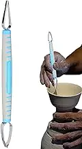 Pottery Clay Sculpting Tool – Stainless Steel Carving Tool for Ceramics | Precision Clay Modeling Tool with Ergonomic Handle, Durable Sculpting Knife for Artists, Hobbyists, and Pottery Craft