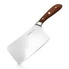 Kitchen Knife: Meat Cleaver 6.5”Heavy Duty Butcher Vegetable Bone Knife-Bosco